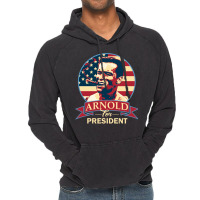 Arnold For President   Nostalgia Vintage Hoodie | Artistshot