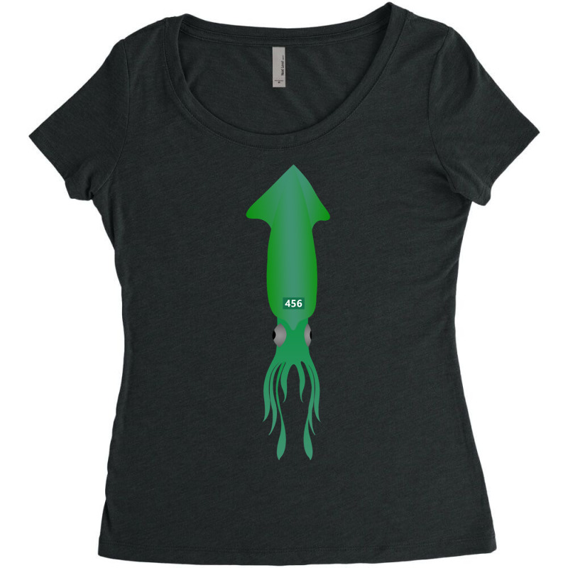 Hot Trend Squid 456-uu4q5 Women's Triblend Scoop T-shirt by Sizemore Adame | Artistshot