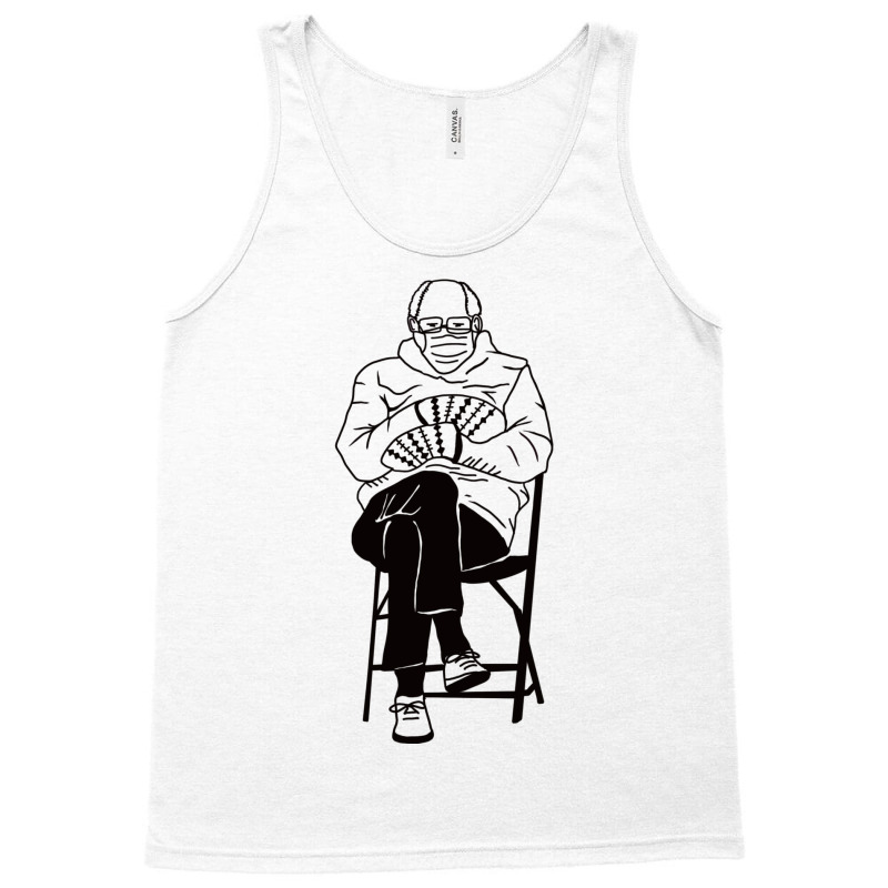 Bernie In A Chair Inauguration Art   Nature Tank Top by vulumagelsyh | Artistshot