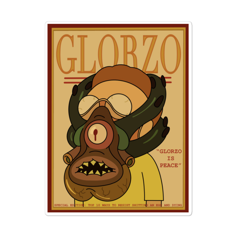 Glorzo Magazine   Retro Sticker | Artistshot