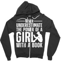 Funny Reading For Women Girls Bookworm Novel Book Lover T Shirt Zipper Hoodie | Artistshot