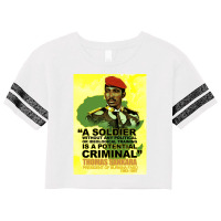 A Soldier Without Any Political Or Ideological Training Is A Potential Scorecard Crop Tee | Artistshot