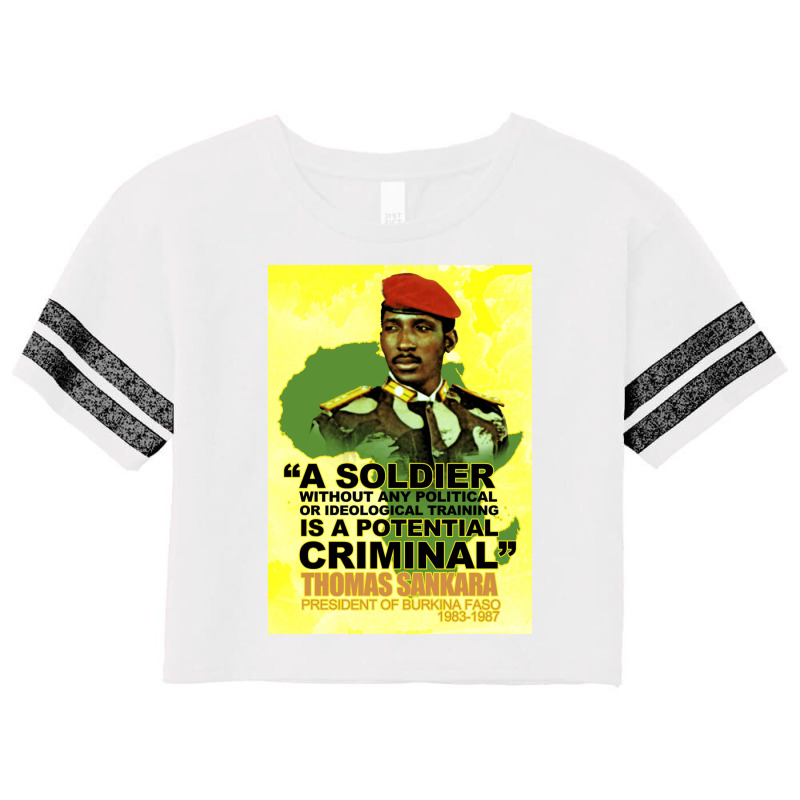 A Soldier Without Any Political Or Ideological Training Is A Potential Scorecard Crop Tee by jhotykezongw | Artistshot