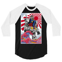 Dam Poster Retro 3/4 Sleeve Shirt | Artistshot