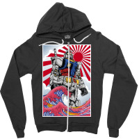 Dam Poster Retro Zipper Hoodie | Artistshot