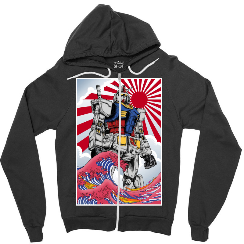 Dam Poster Retro Zipper Hoodie by woelkelytjeb | Artistshot