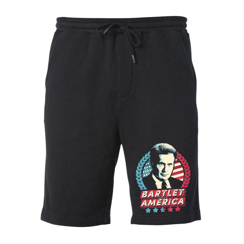 Bartlet For America   Blue Fleece Short | Artistshot