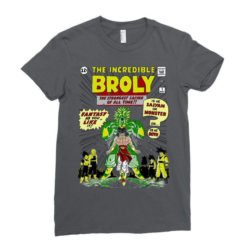 The Incredible Broly Ladies Fitted T-Shirt by proforenyellp | Artistshot