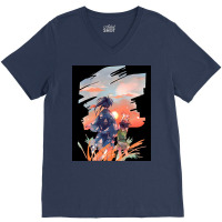 Dororo Hyakkimaru Poster Vintage V-neck Tee | Artistshot