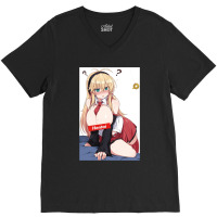 Hentaii Hypnotized Maki Poster V-neck Tee | Artistshot