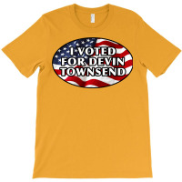 I Voted For Devin Townsend Funny United States Election Design For Str T-shirt | Artistshot