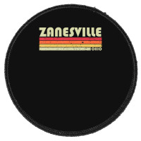 Zanesville Oh Ohio City Home Roots Retro 70s 80s Round Patch | Artistshot