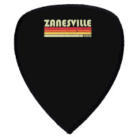 Zanesville Oh Ohio City Home Roots Retro 70s 80s Shield S Patch | Artistshot