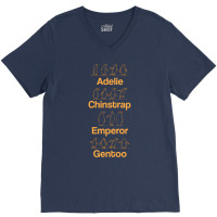 Adelie Chinstrap Emperor Gentoo  T Trending V-neck Tee | Artistshot