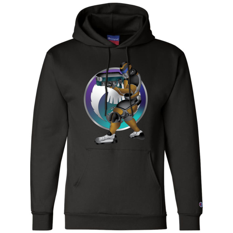 Futuristic Exosuit Super Soldier 5 Champion Hoodie by SuzanneElaineSehorn | Artistshot