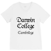 Hot Trend Cambridge Darwin College Medieval University V-neck Tee | Artistshot