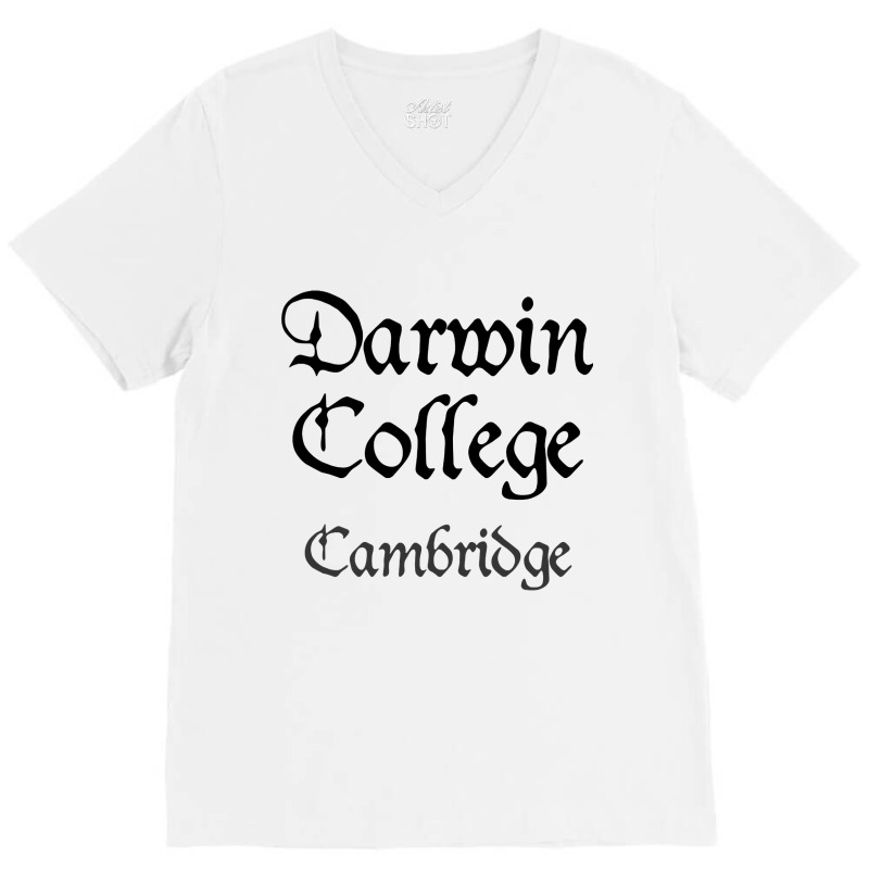 Hot Trend Cambridge Darwin College Medieval University V-Neck Tee by bummercaught | Artistshot