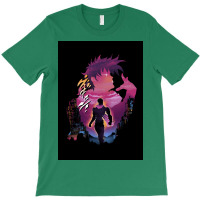 Hermit Purple Anime Poster 70s T-shirt | Artistshot