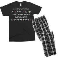 Can I Interest You In A Sarcastic Comment  T Stars Men's T-shirt Pajama Set | Artistshot