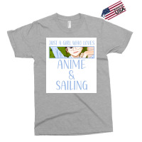 Just A Girl Who Loves Anime And Sailing Poster Love Exclusive T-shirt | Artistshot