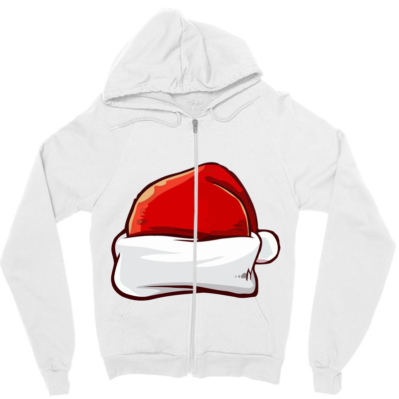 Chrismas Cap Zipper Hoodie by henrylogan990 | Artistshot