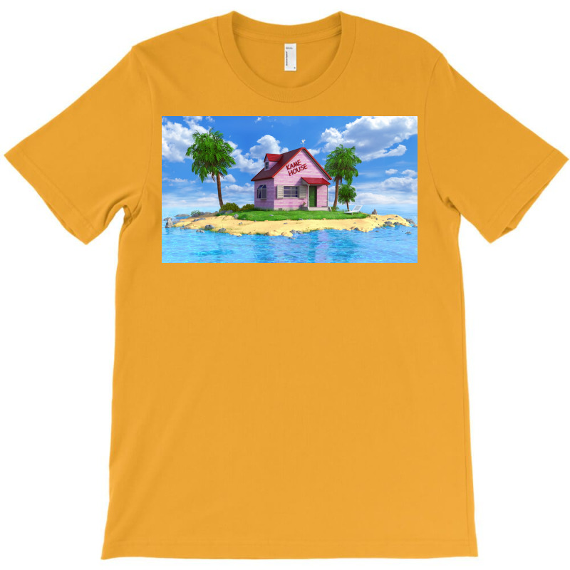 Kame House Poster Vintage T-Shirt by woelkelytjeb | Artistshot