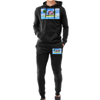 Kame House Poster Vintage Hoodie & Jogger Set | Artistshot