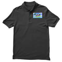 Kame House Poster Vintage Men's Polo Shirt | Artistshot