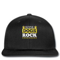 Limited Edition Adopt Recue Dog Rocks Printed Hat | Artistshot