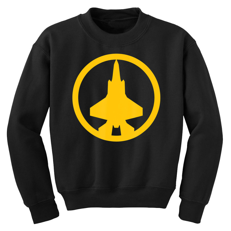 Trending F-35 Lightning Ii (yellow) Air Force Military Jet Youth Sweatshirt by quanghuydinh1 | Artistshot