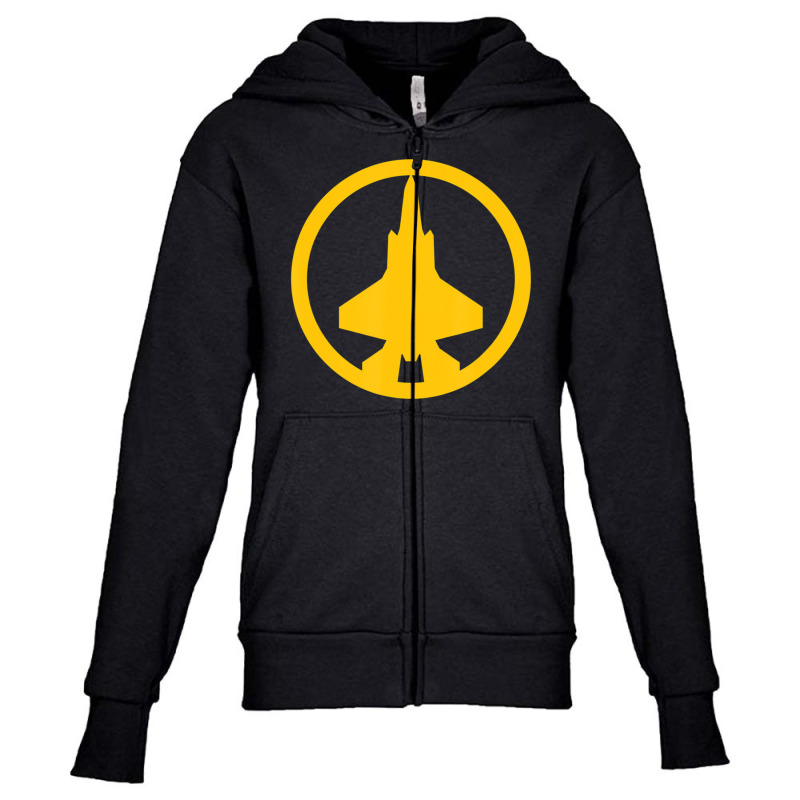 Trending F-35 Lightning Ii (yellow) Air Force Military Jet Youth Zipper Hoodie by quanghuydinh1 | Artistshot