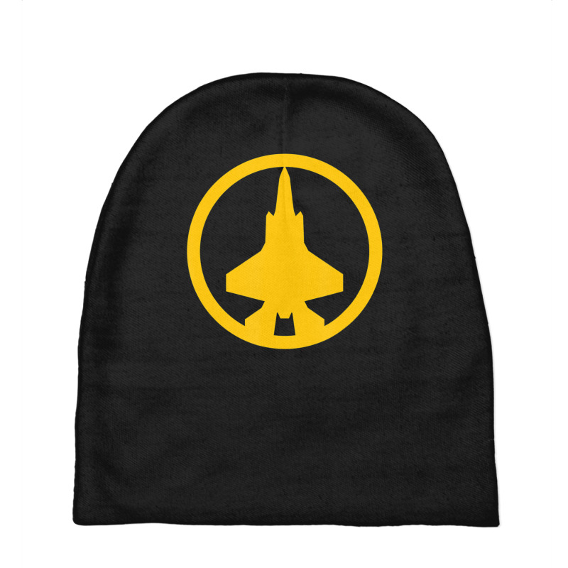 Trending F-35 Lightning Ii (yellow) Air Force Military Jet Baby Beanies by quanghuydinh1 | Artistshot