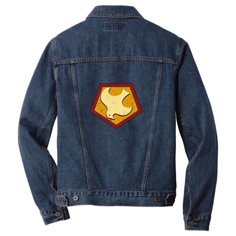 Peacemaker Emblem Men Denim Jacket | Artistshot