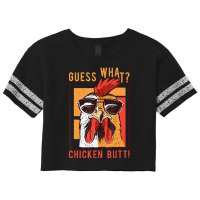 Guess What Chicken Butt! Dadsiblingsfriends Humor Scorecard Crop Tee | Artistshot