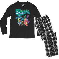 Dragon Tales Graphic  T Tumblr Men's Long Sleeve Pajama Set | Artistshot