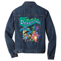 Dragon Tales Graphic  T Tumblr Men Denim Jacket | Artistshot