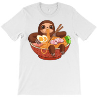 Limited Edition Kawaii Cute Anime Sloth Otaku Japanese Ramen T-shirt | Artistshot