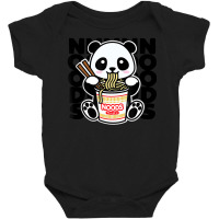 Trending Kawaii Instant Noodles Cute Anime Panda Baby Bodysuit | Artistshot