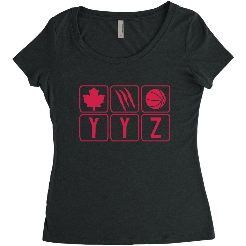 Toronto Basketball Canada's Team 2019 Women's Triblend Scoop T-shirt by KristenDeanna | Artistshot