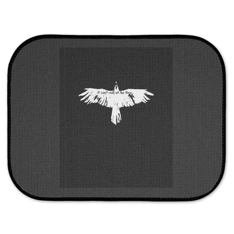 The Crow It Cant't Rain All The Time Rear Car Mat | Artistshot