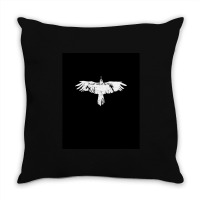 The Crow It Cant't Rain All The Time Throw Pillow | Artistshot