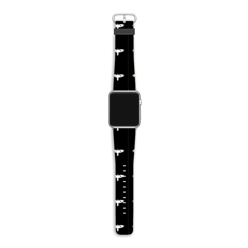 The Crow It Cant't Rain All The Time Apple Watch Band | Artistshot