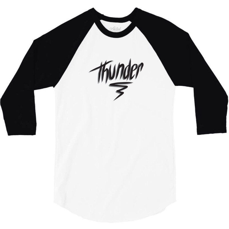 Thunder! Tag 3/4 Sleeve Shirt | Artistshot