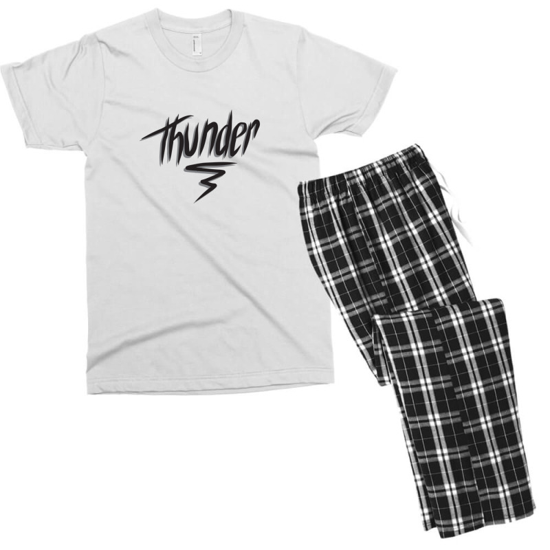 Thunder! Tag Men's T-shirt Pajama Set | Artistshot