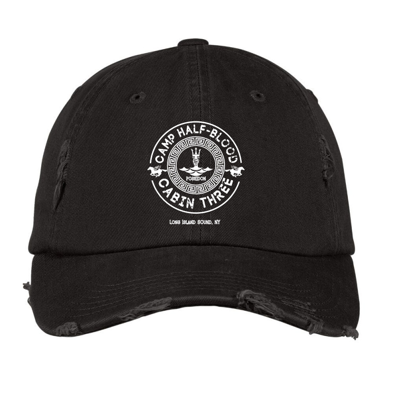 Camp Half Blood Novel Vintage Cap by Lissette | Artistshot