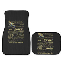 Firefly Quotes Full Set Car Mats | Artistshot