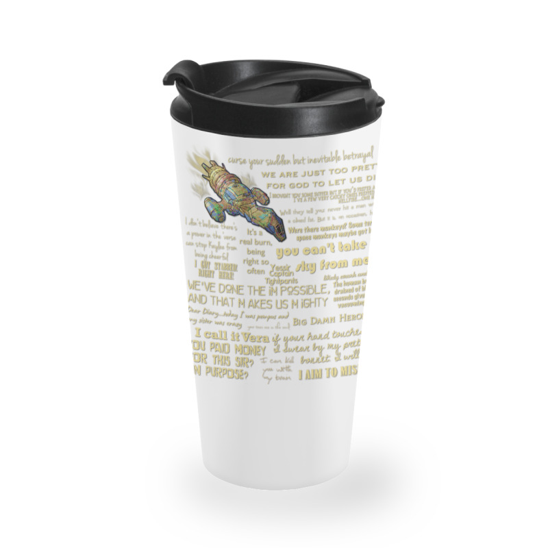 Firefly Quotes Travel Mug | Artistshot