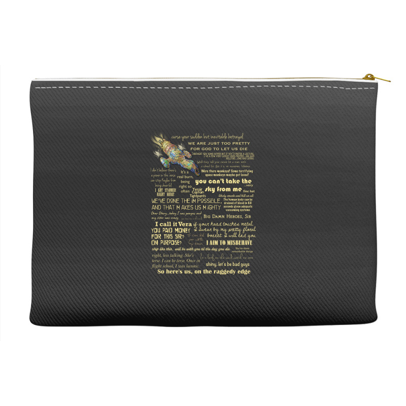 Firefly Quotes Accessory Pouches | Artistshot