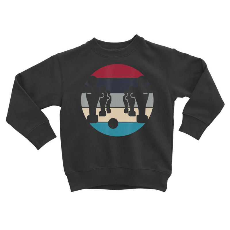 Trending Vintage Retro 70s Foosball Shirts Toddler Toddler Sweatshirt by michaelyounger19 | Artistshot