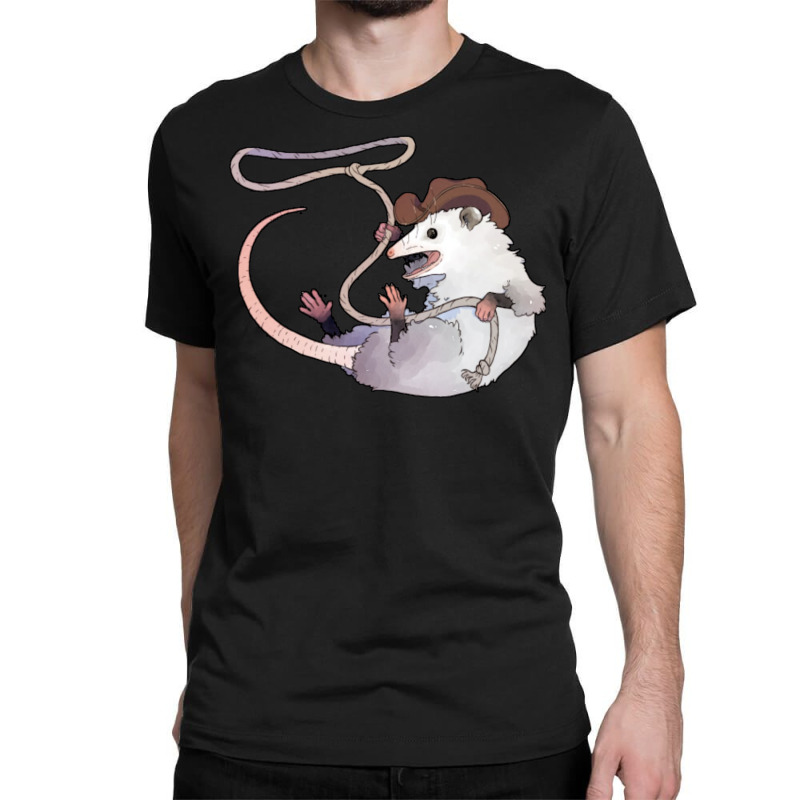 Cowboy Possum Classic Tshirt Cool Classic T-shirt by milabtowerp | Artistshot